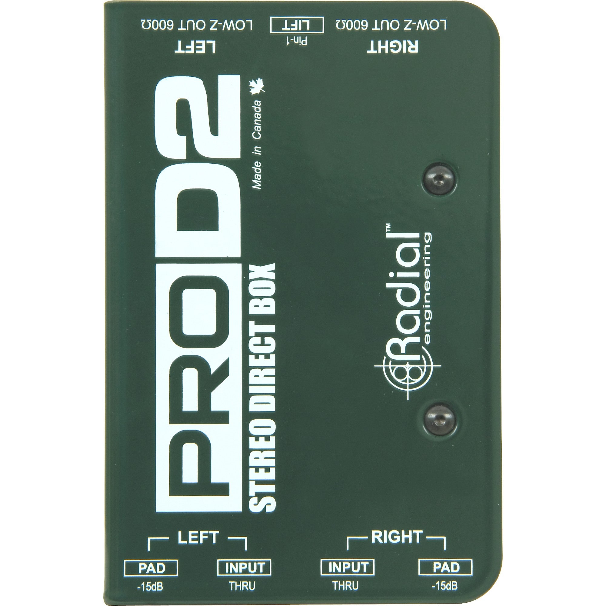 Radial Engineering ProD2 Passive Stereo Direct Box