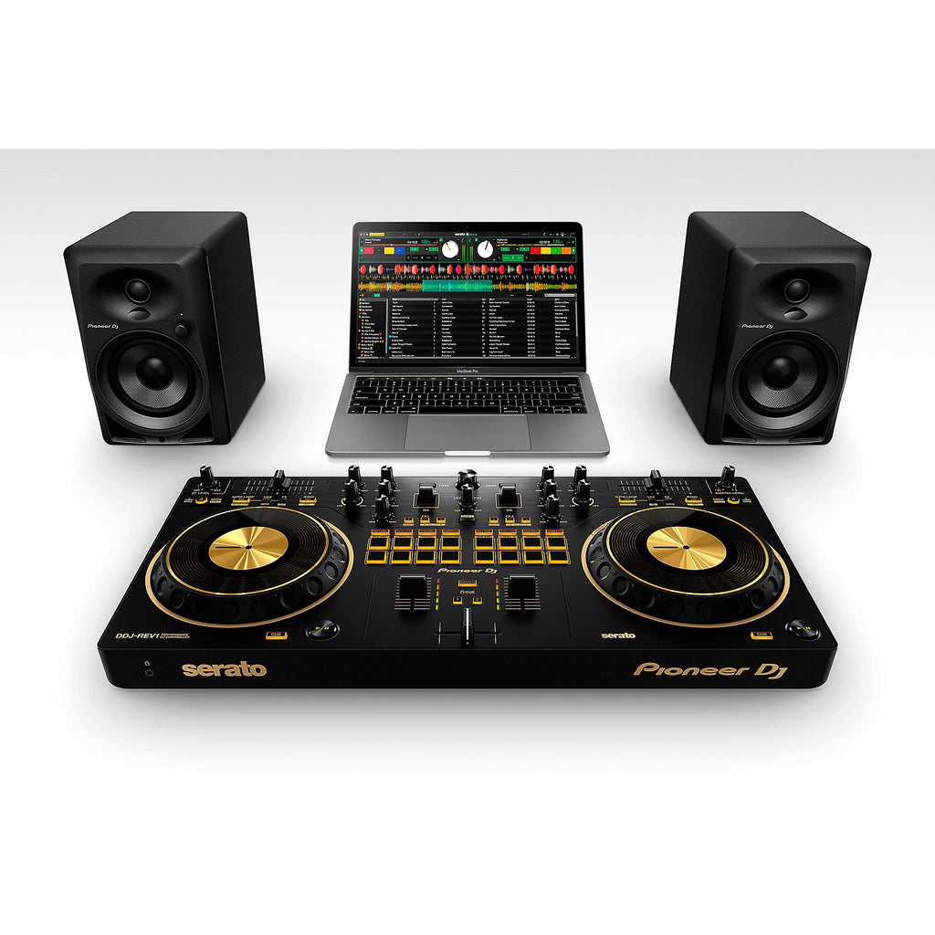 Pioneer DJ DDJ-REV1-N Serato Performance DJ Controller in Limited-Edition Gold