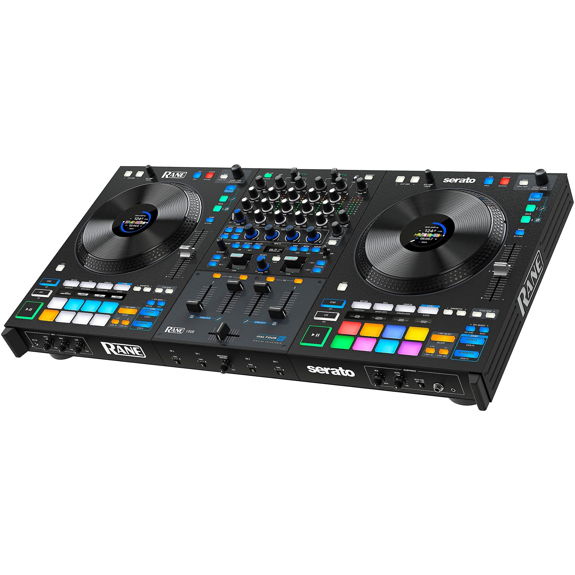 Rane FOUR Advanced Four-Channel Stems DJ Controller Black