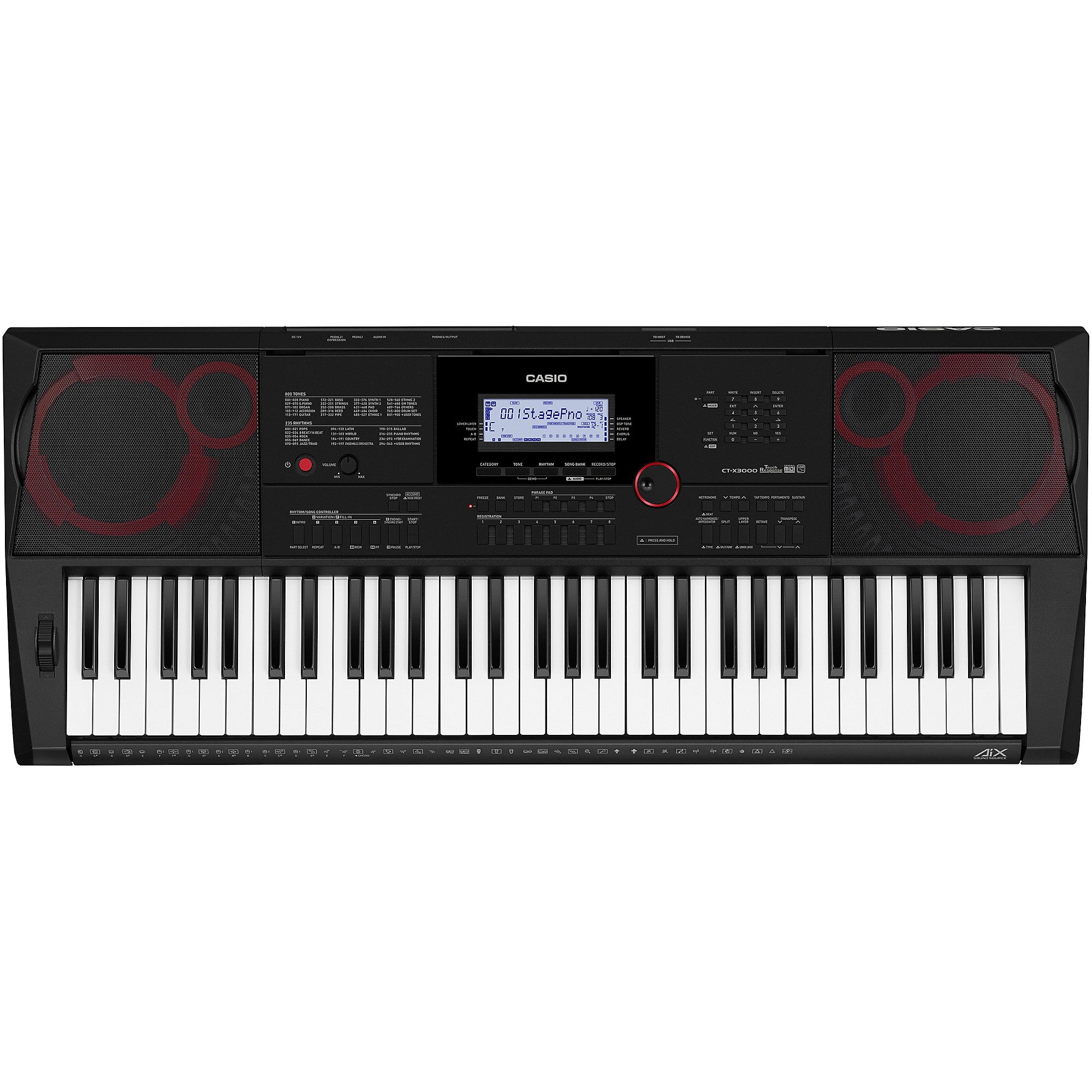 Casio CT-X3000 61-Key Portable Keyboard