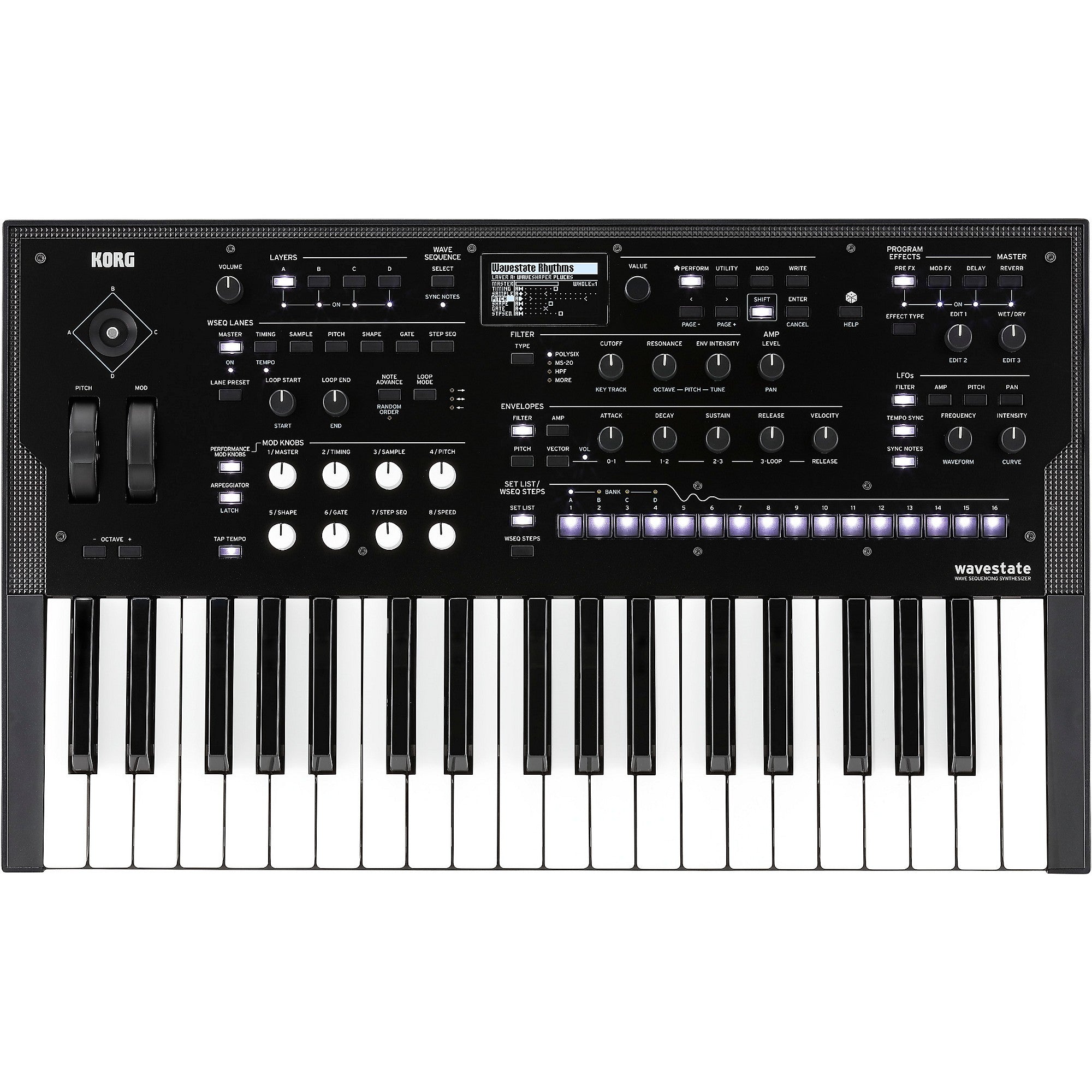 KORG wavestate Sequencing Synthesizer