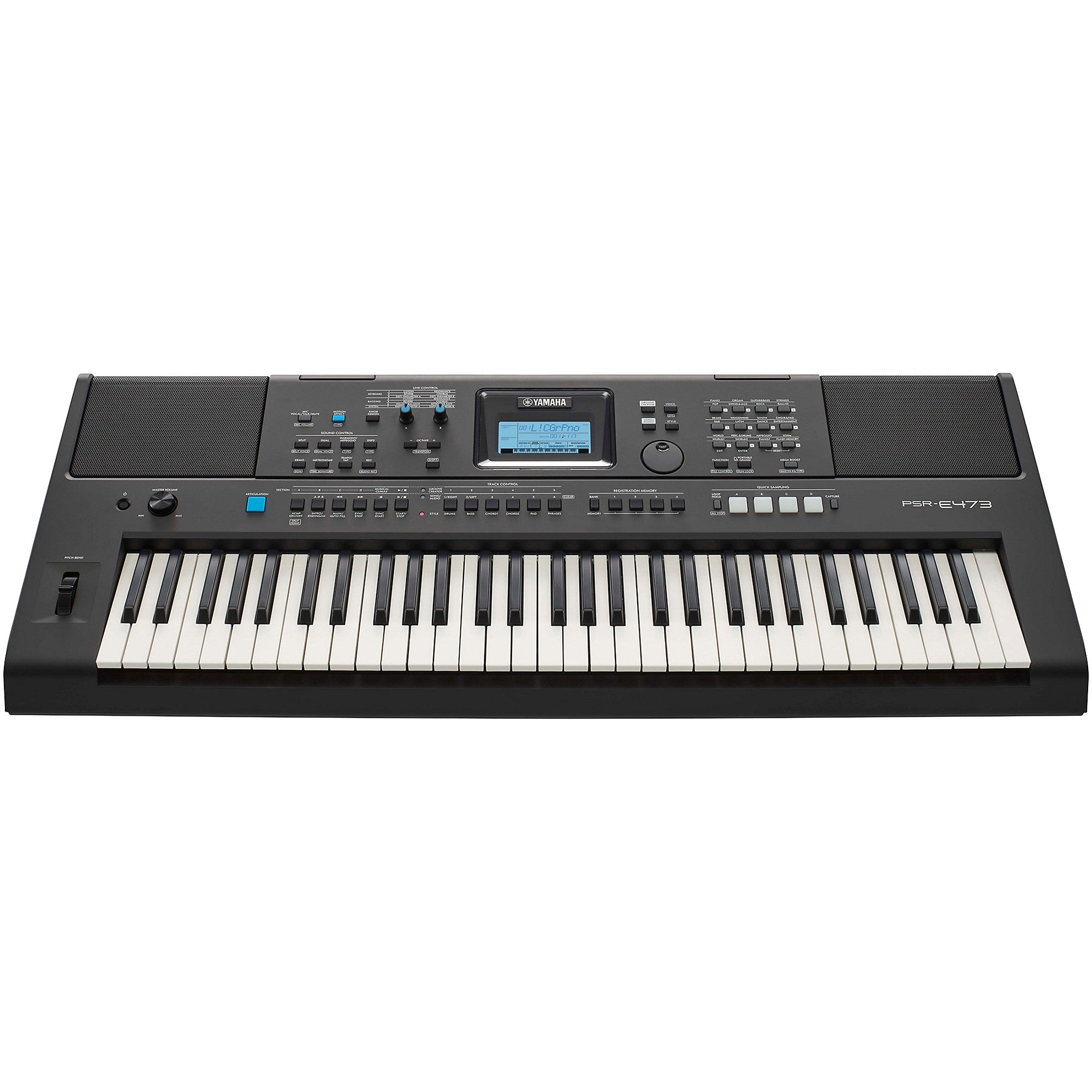 Yamaha PSR-E473 61-Key High-Level Portable Keyboard