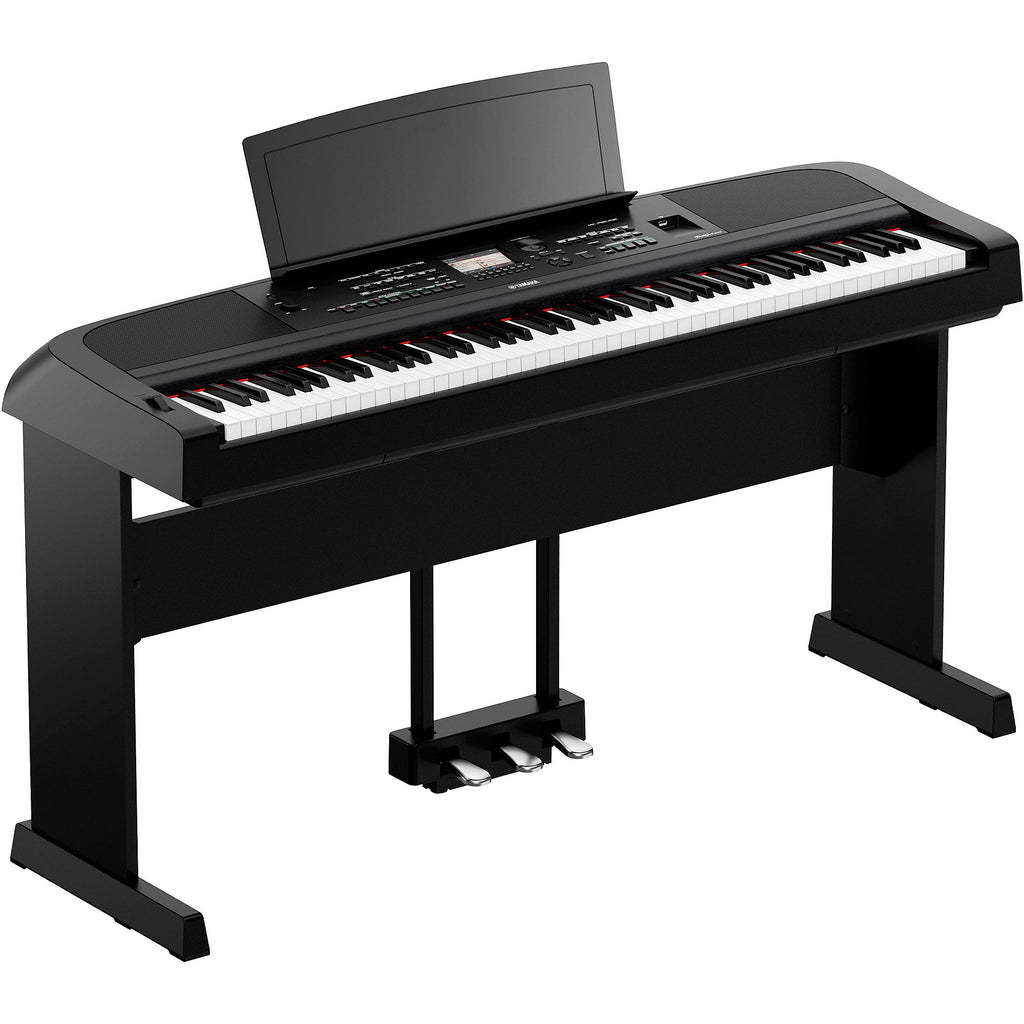 Yamaha DGX-670 Keyboard With Matching Stand and Pedal