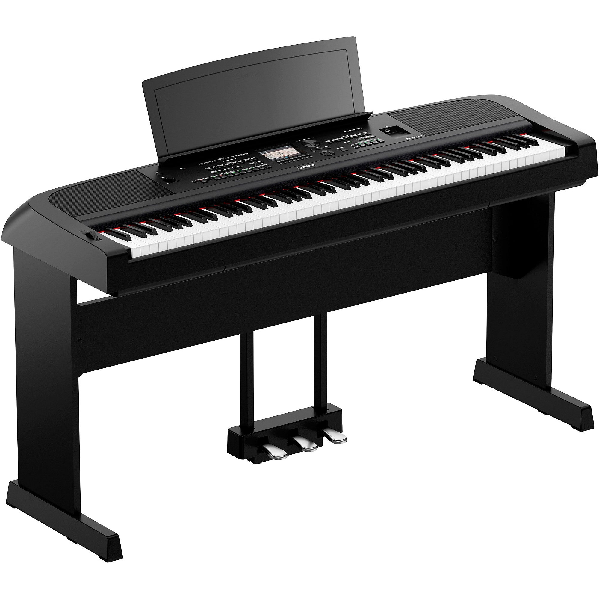 Yamaha DGX-670 Keyboard With Matching Stand and Pedal