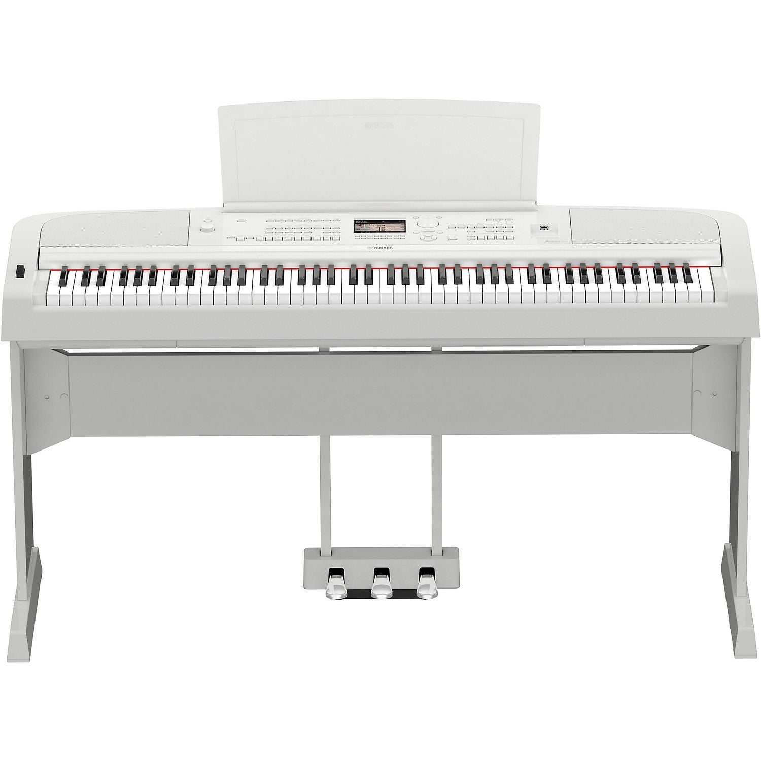 Yamaha DGX-670 Keyboard With Matching Stand and Pedal