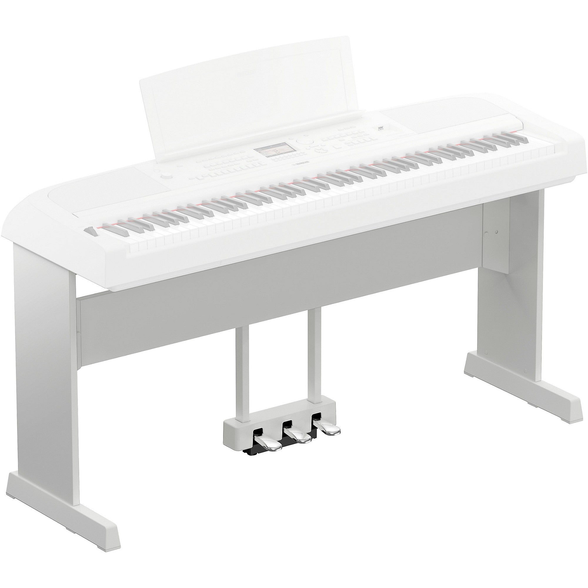 Yamaha DGX-670 Keyboard With Matching Stand and Pedal