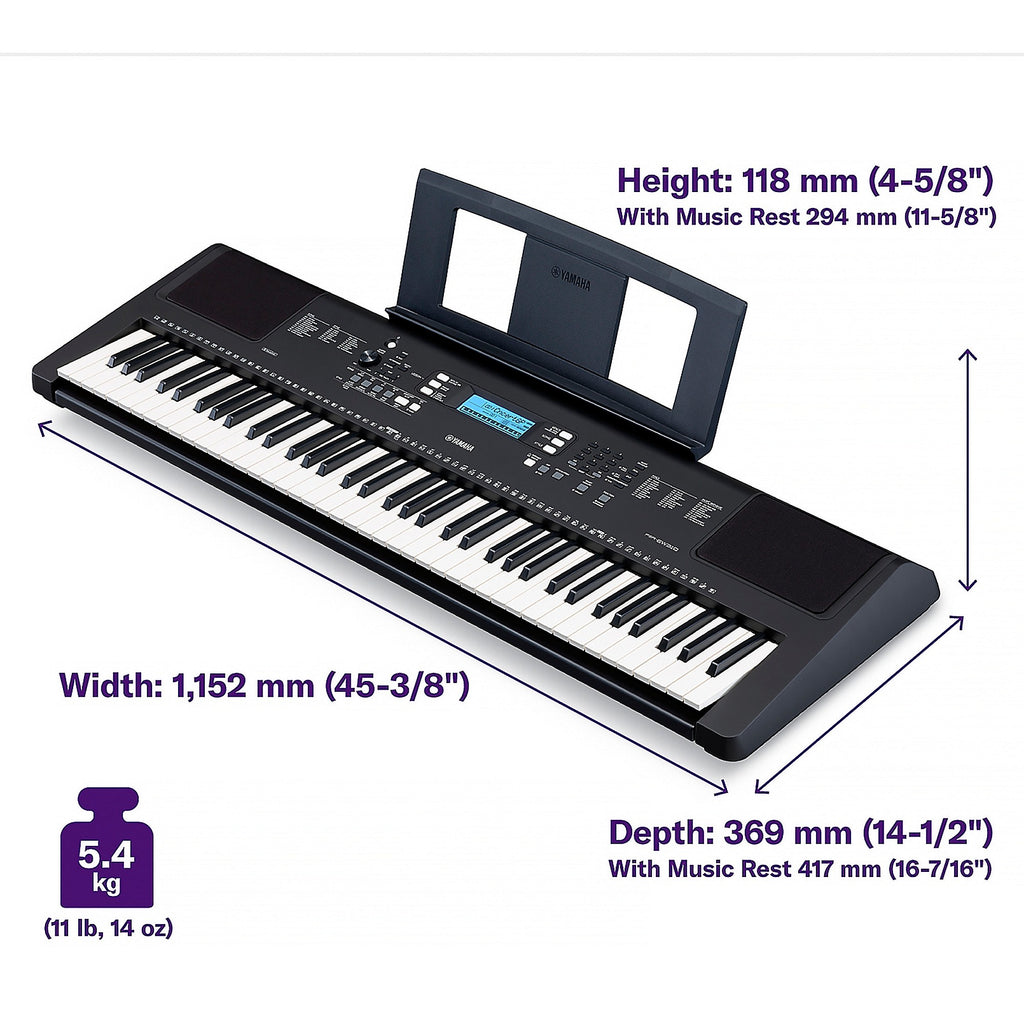 Yamaha PSR-EW310 76-Key Portable Keyboard
