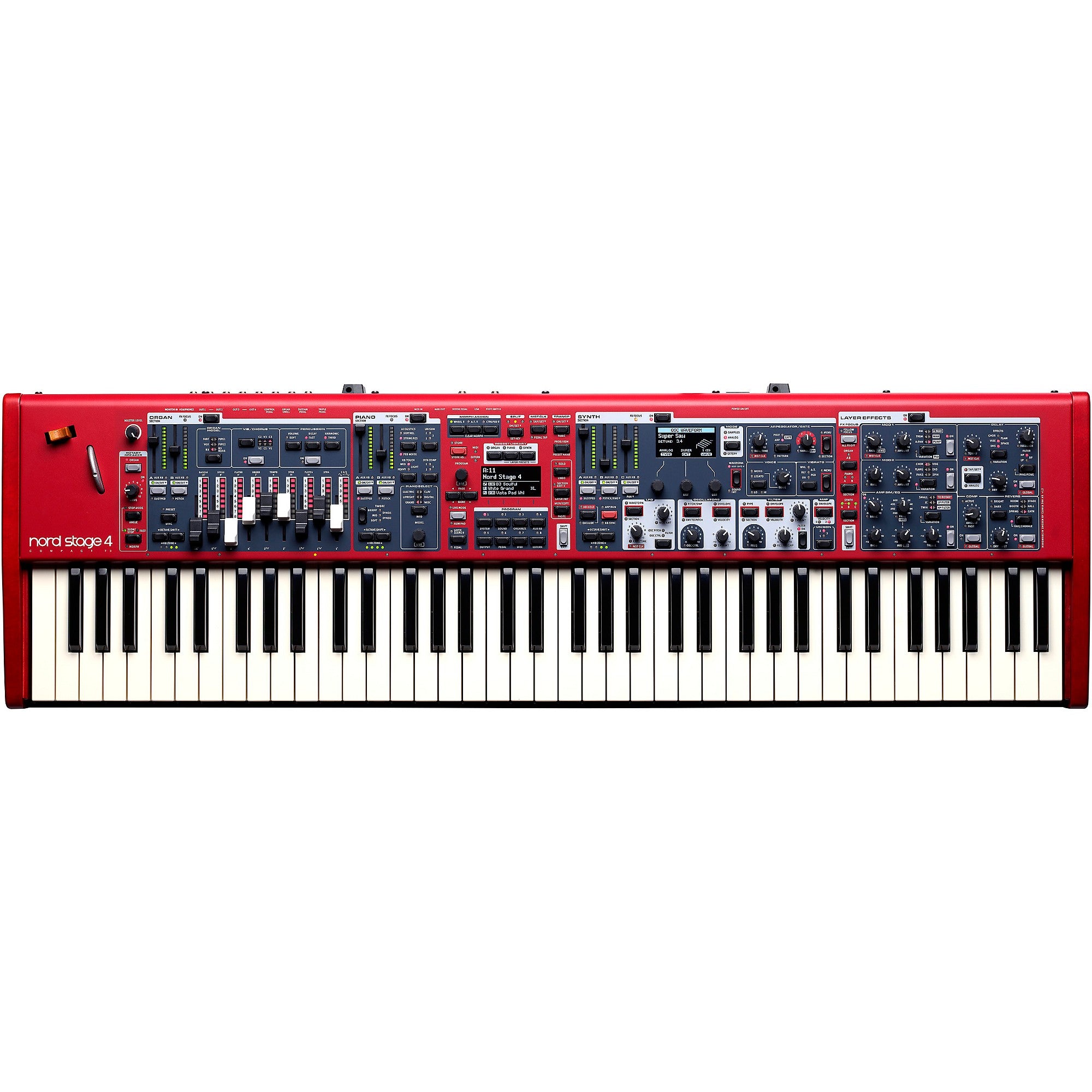 Nord Stage 4 Compact 73-Key Keyboard