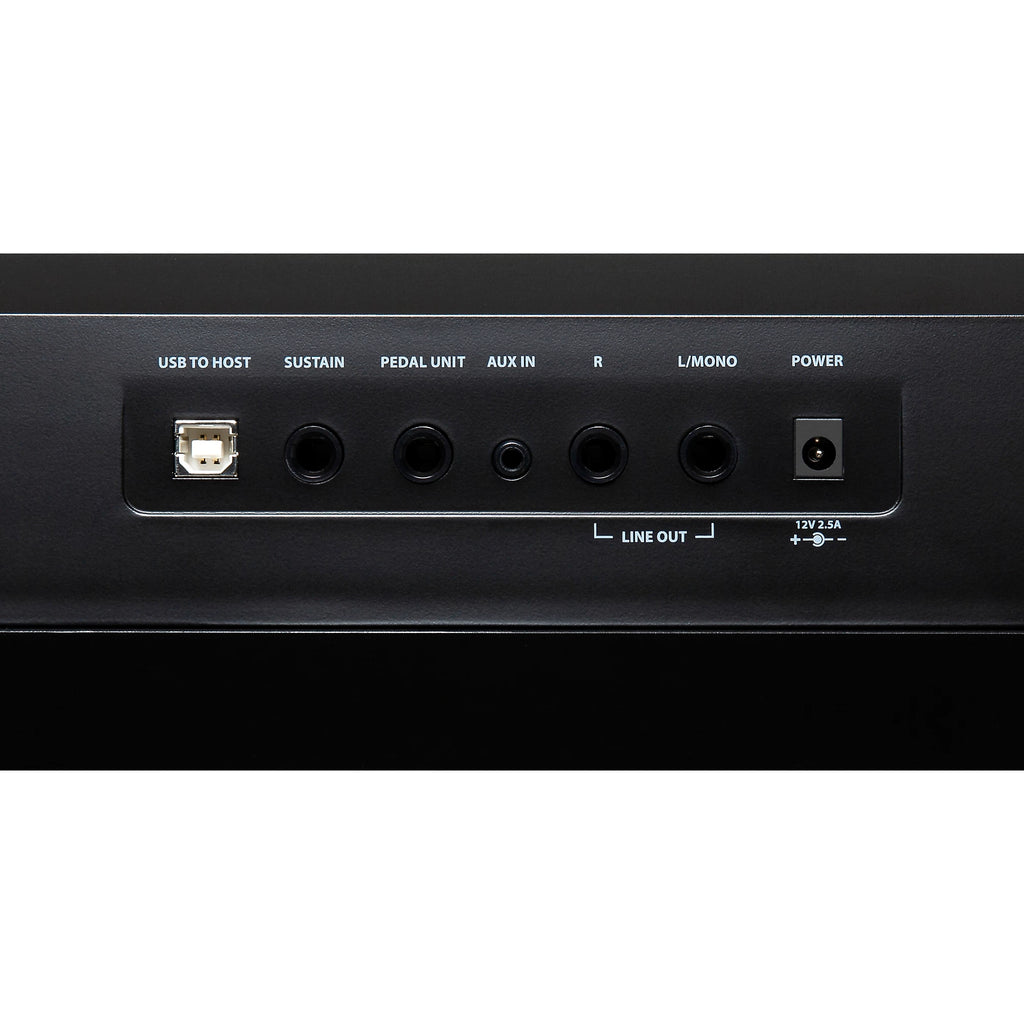 Williams Allegro IV 88-Key Digital Piano With Bluetooth and Sustain Pedal Black