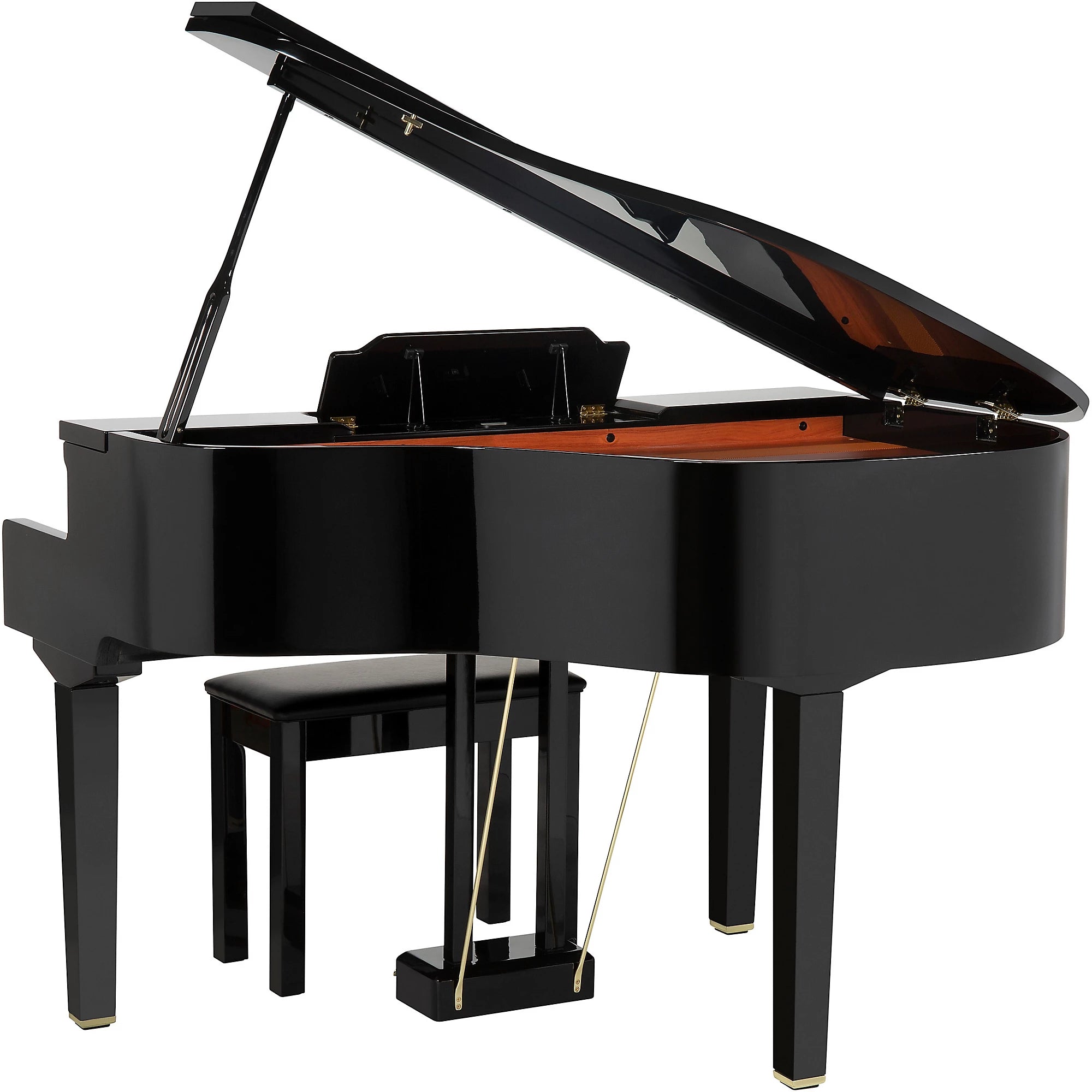 Williams Symphony Concert Digital Grand With Touchscreen and Bench Ebony 88 Key