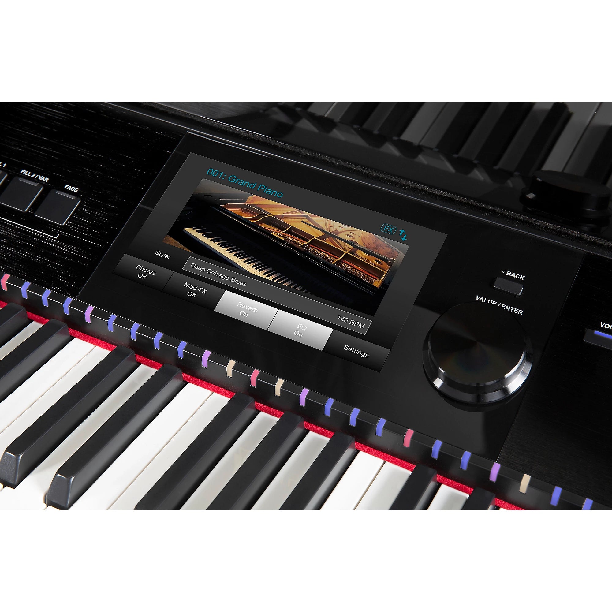 Williams Symphony Concert Digital Grand With Touchscreen and Bench Ebony 88 Key