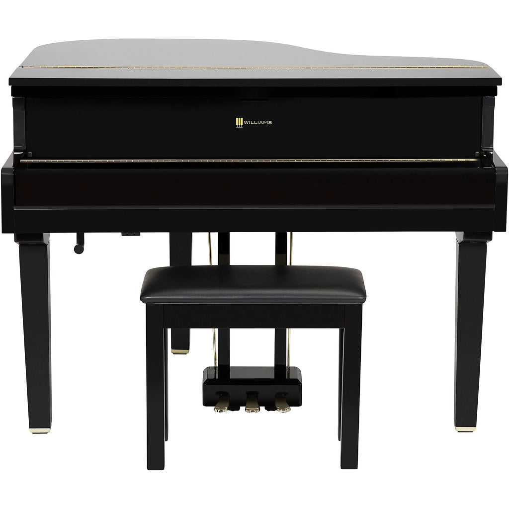 Williams Symphony Concert Digital Grand With Touchscreen and Bench Ebony 88 Key