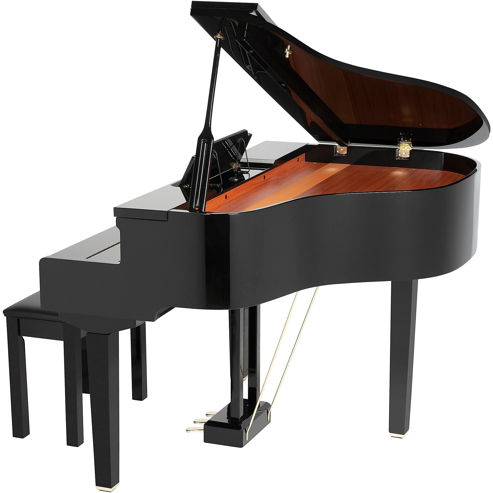 Williams Symphony Concert Digital Grand With Touchscreen and Bench Ebony 88 Key