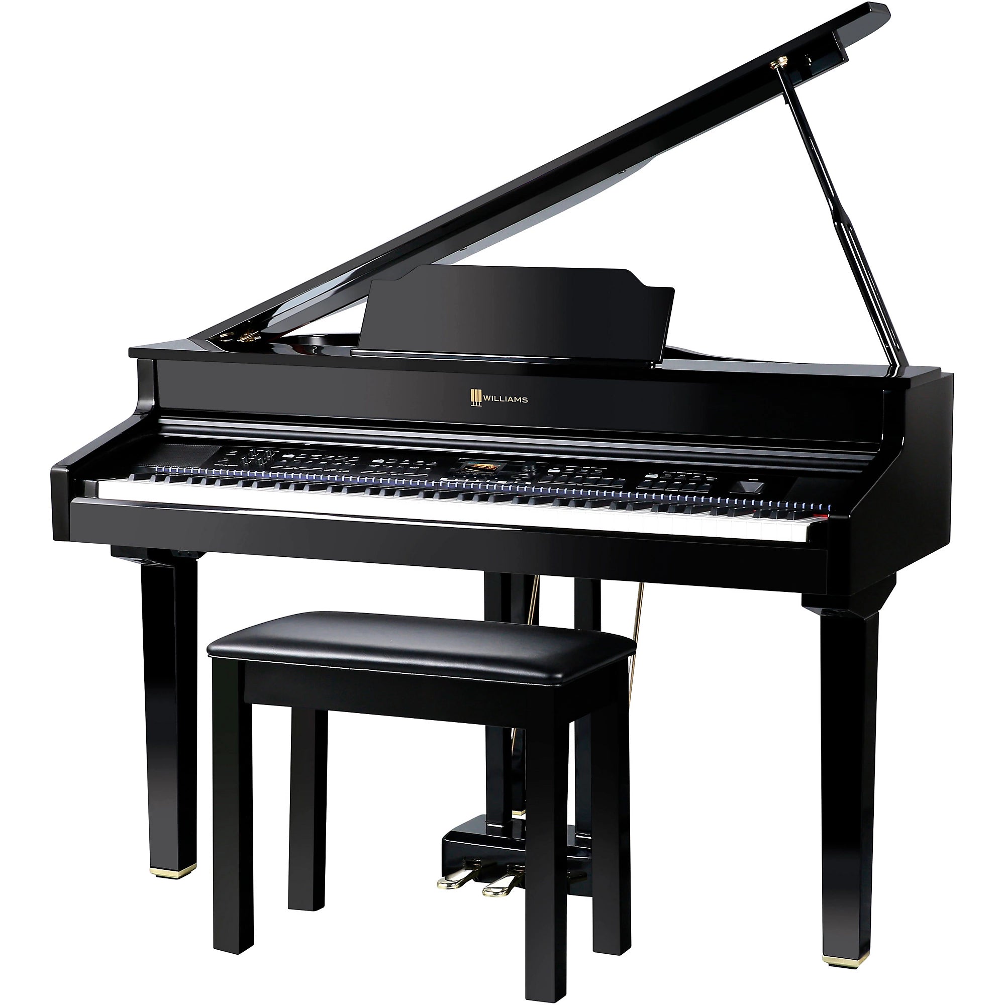 Williams Symphony Grand II Digital Micro Grand Piano With Bench