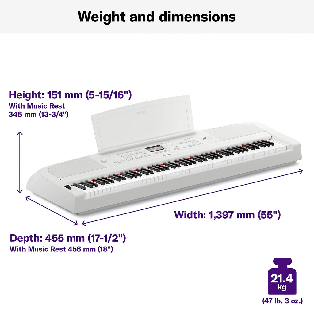 Yamaha DGX-670 88-Key Portable Grand