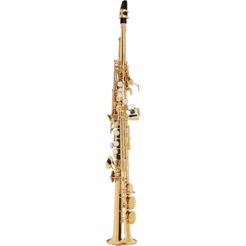 Allora ASPS-250 Student Series Soprano Sax Lacquer Lacquer Keys