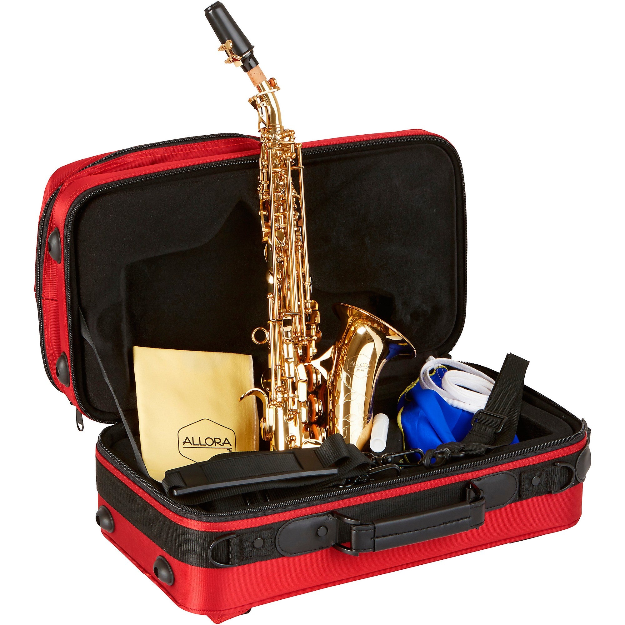 Allora ASPS-550 Paris Series Curved Soprano Sax