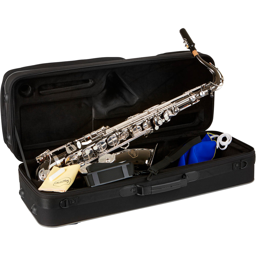 Allora Play It Again Midnight Deluxe Tenor Saxophone Kit