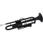 pTrumpet pTrumpet hyTech Metal/Plastic Trumpet Black
