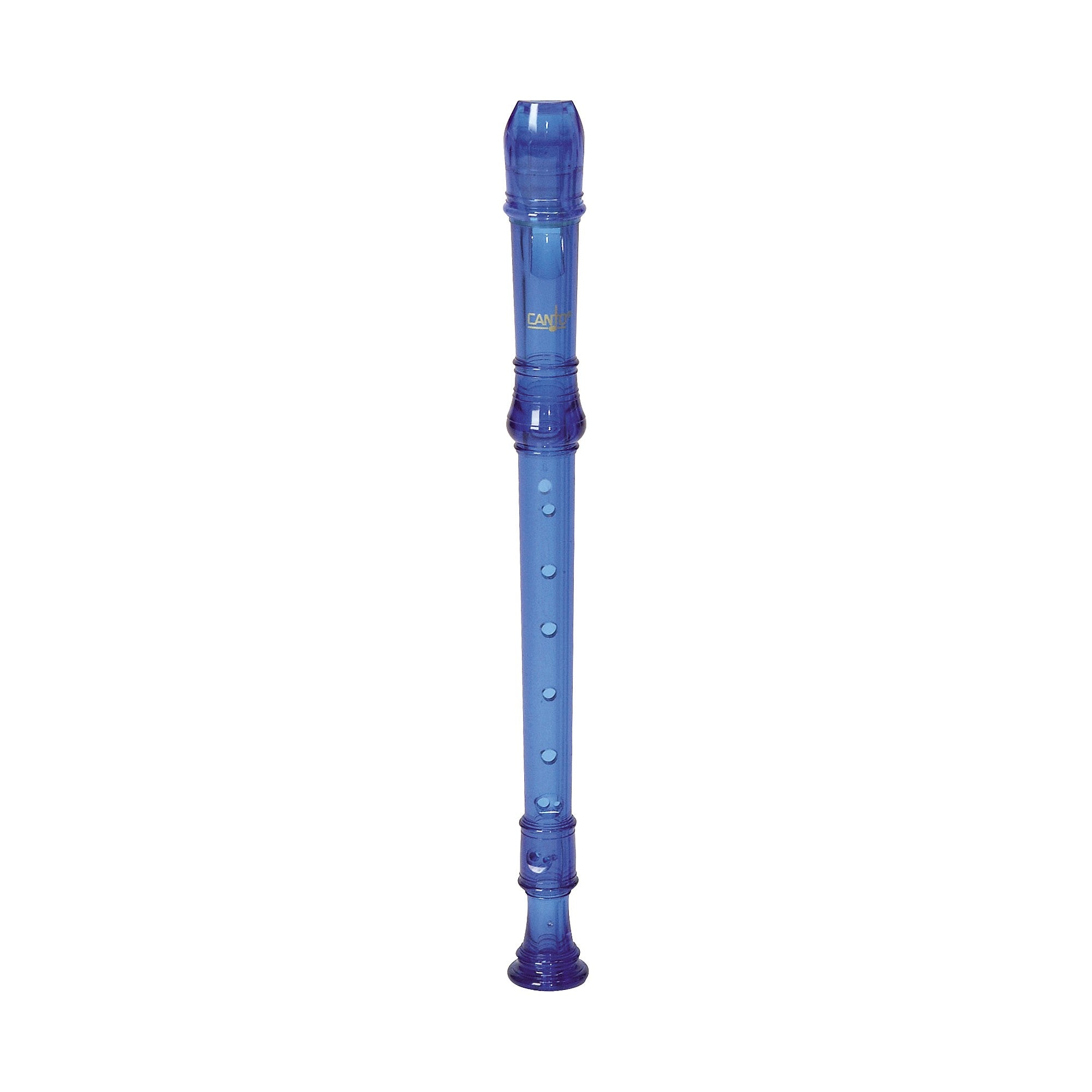 Canto One-Piece Translucent Soprano Recorder with Baroque Fingering