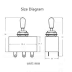 LW Essentials® Basic Guitar Toggle Switch