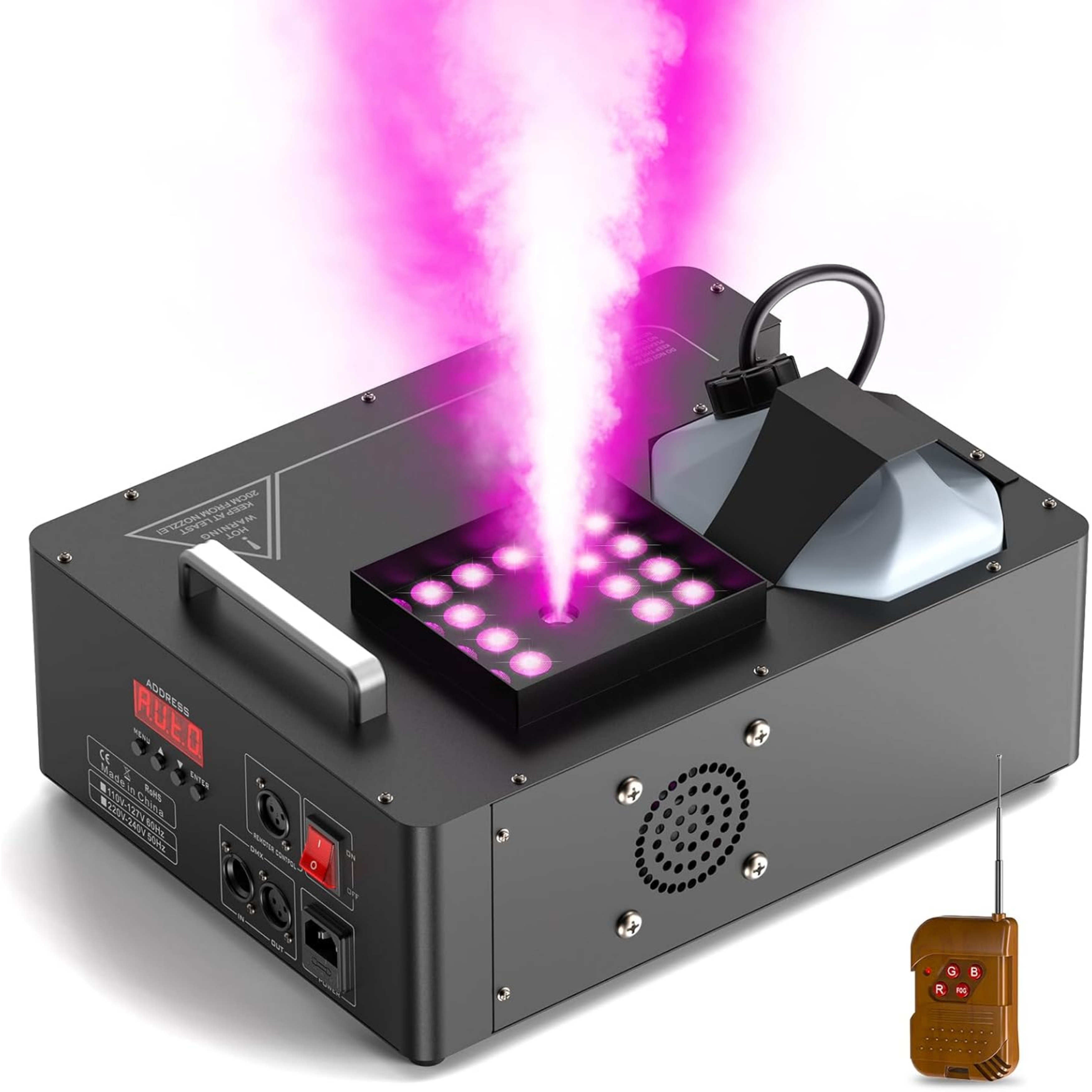 LW Essentials® Basic Fog Machine with RGB Lights