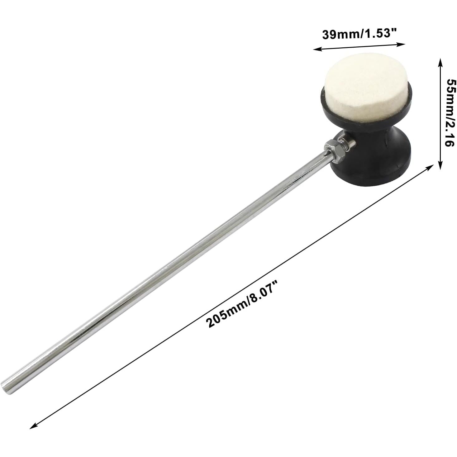 LW Essentials® Premium Drum Pedal Beater