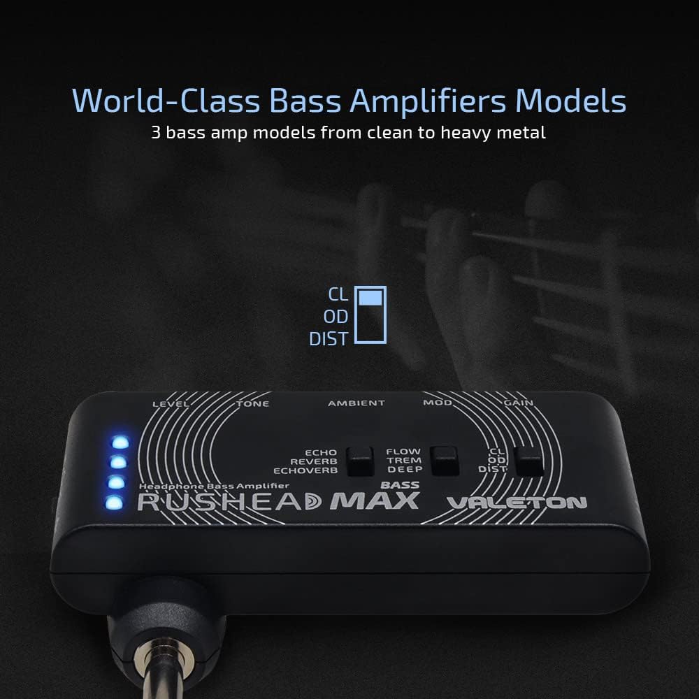 LW Essentials® Basic Bass Guitar Headphone Amp