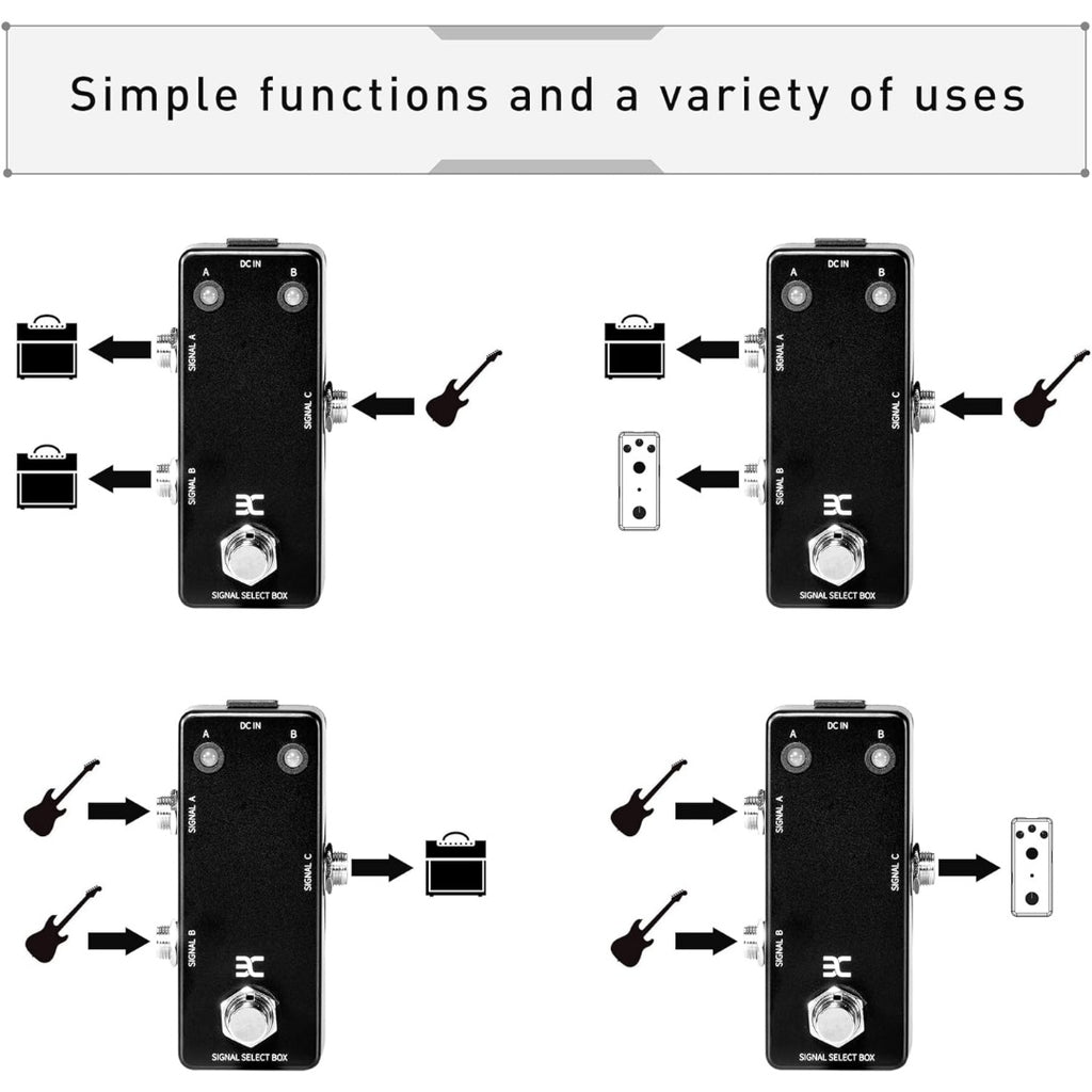 LW Essentials® Basic Guitar Processor Pedal