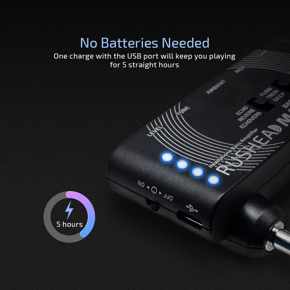 LW Essentials® Basic Bass Guitar Headphone Amp