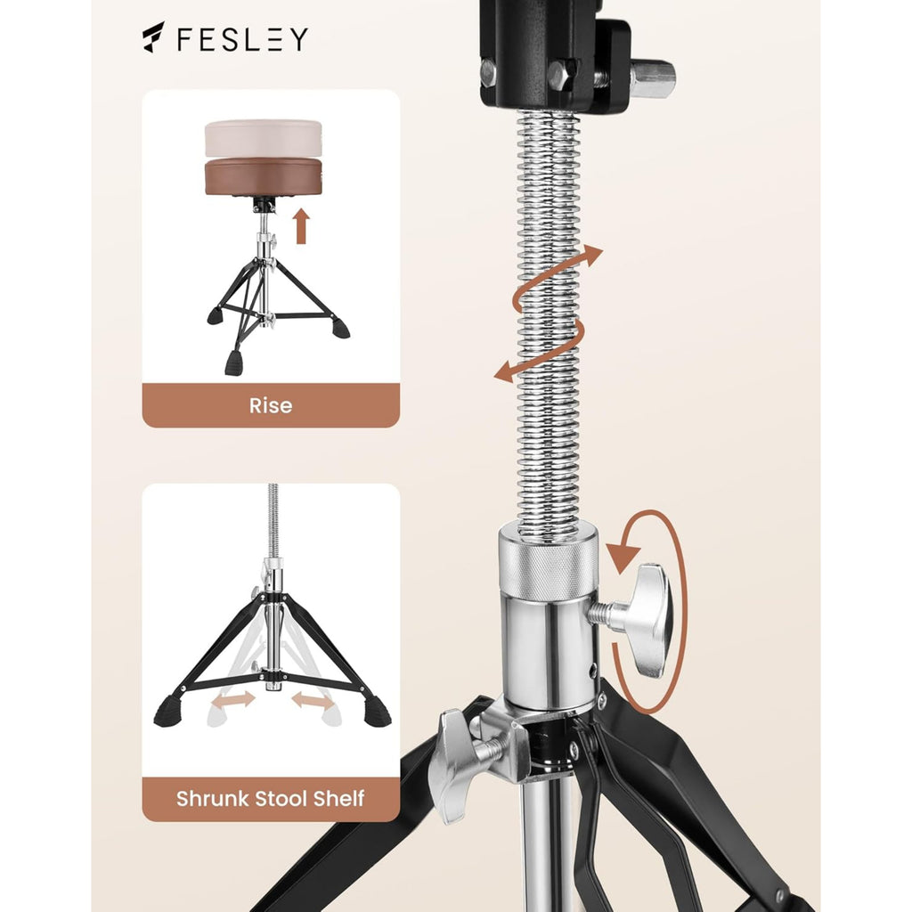 LW Essentials® Premium Drum Throne