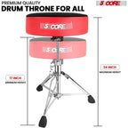 LW Essentials® Premium Drum Throne