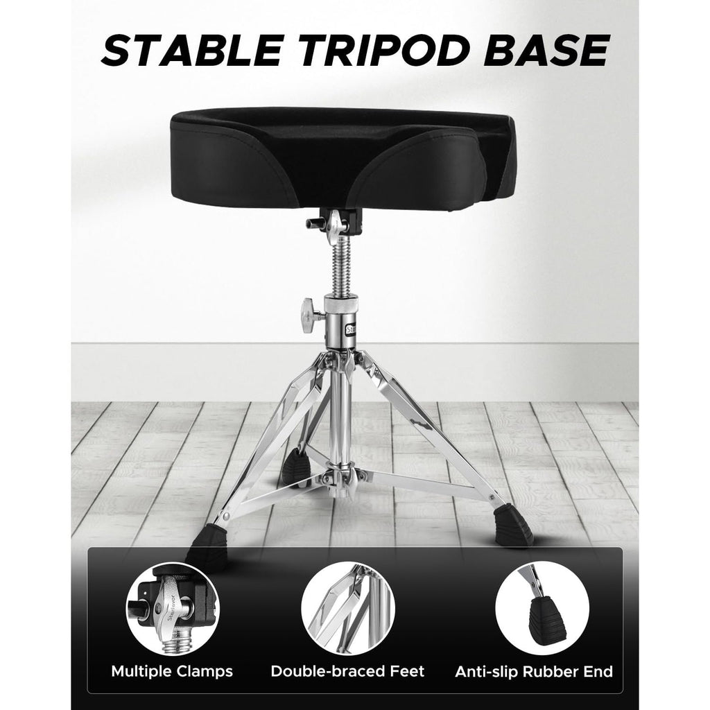 LW Essentials® Premium Drum Throne - Motorcycle Seat