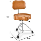 LW Essentials® Premium Drum Throne with Backrest