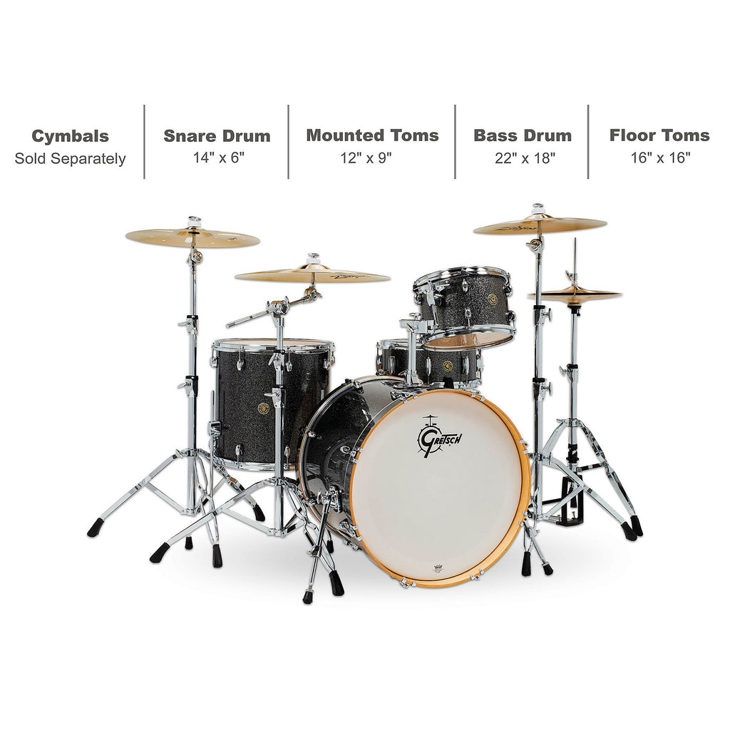 Gretsch Drums Catalina Maple 4-Piece Shell Pack with 22-inch Bass Drum