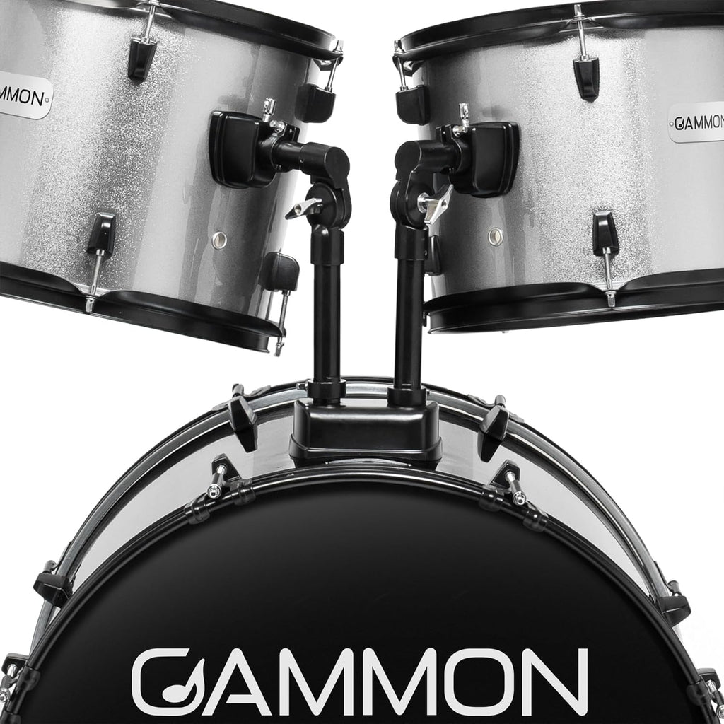 LW Essentials® Basic 5-Piece Complete Drum Set with Hardware