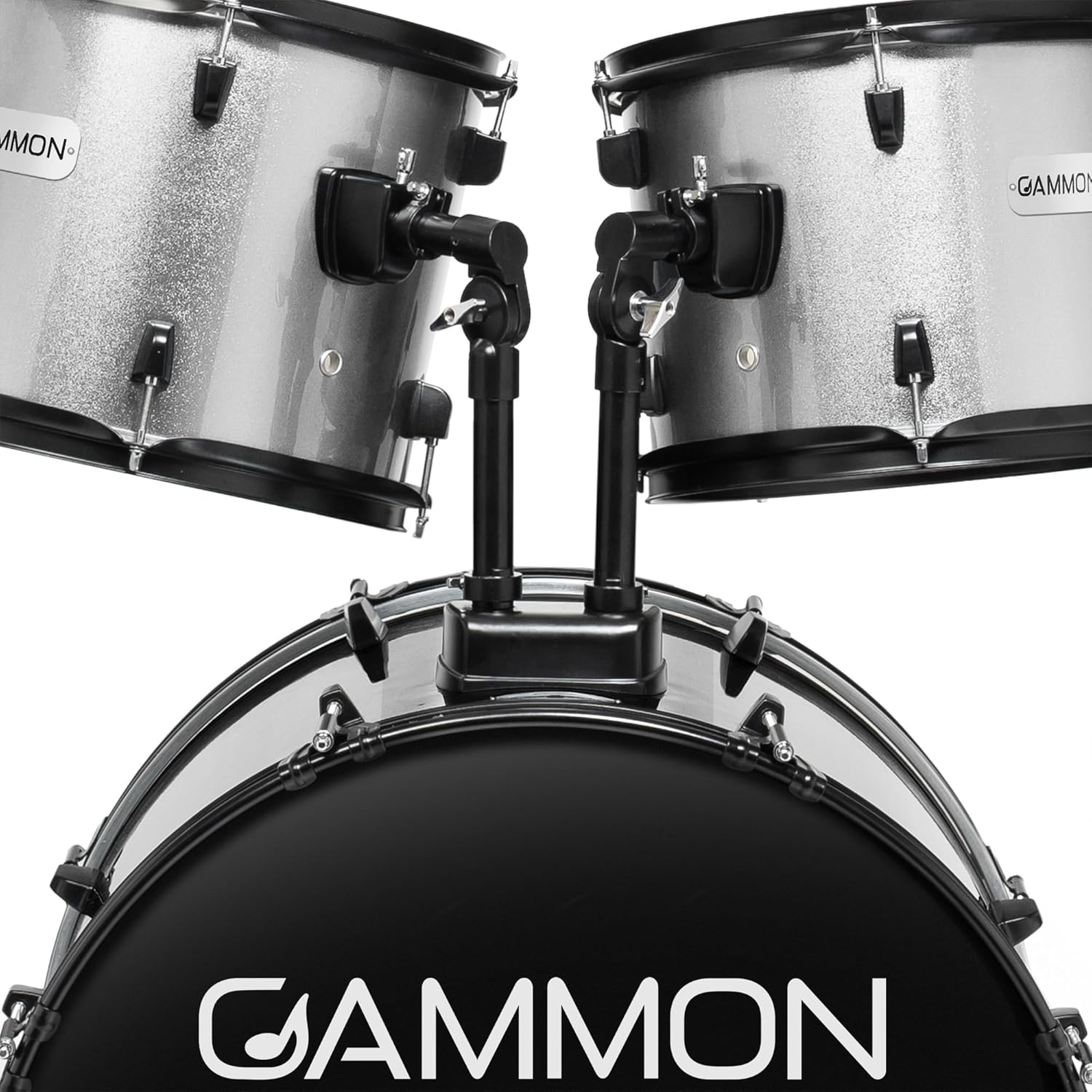 LW Essentials® Basic 5-Piece Complete Drum Set with Hardware