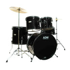 LW Essentials® Premium 5-Piece Complete Drum Set with Hardware