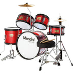 LW Essentials® Basic 5-Piece Junior Kids Drum Set with Hardware