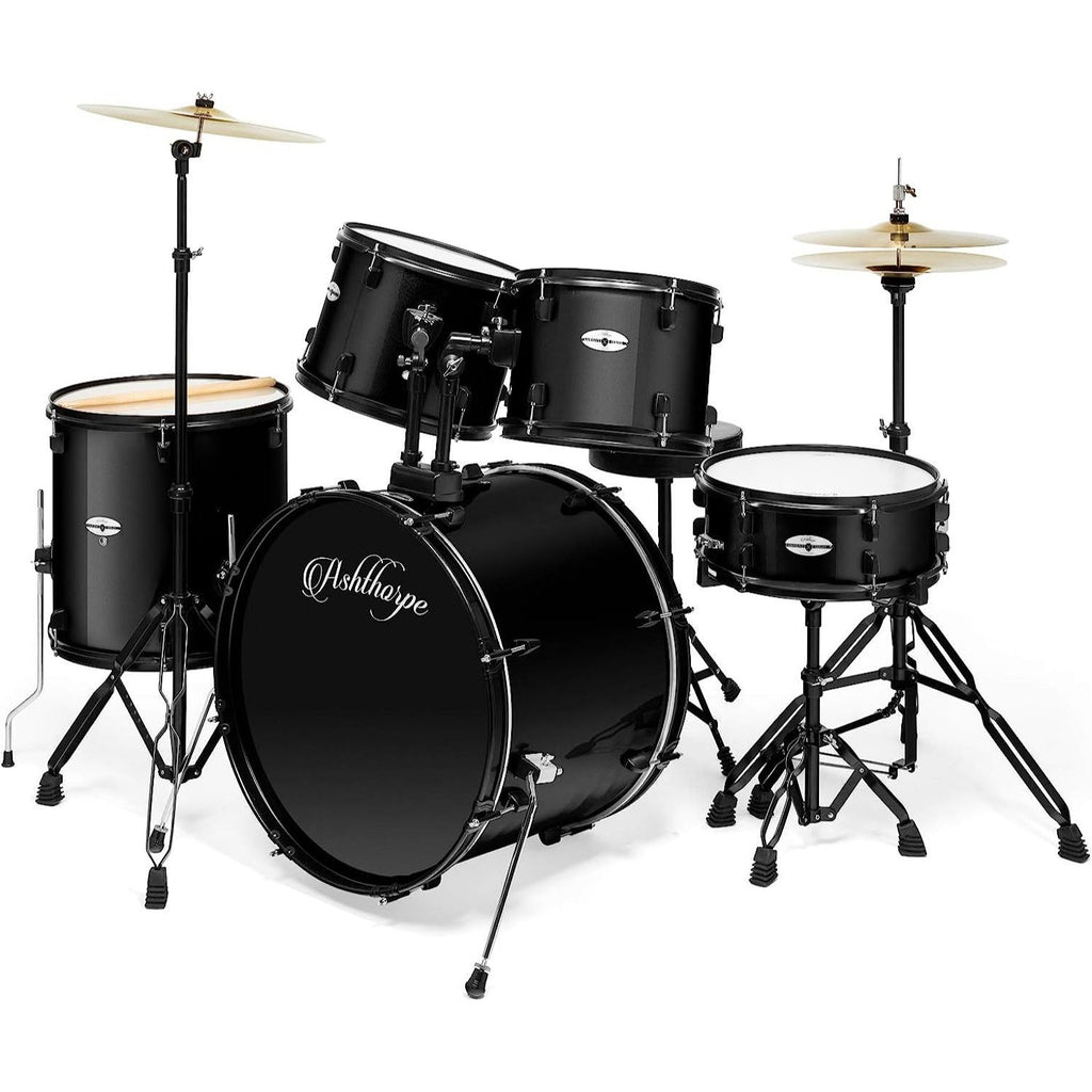 LW Essentials® Premium 5-Piece Complete Drum Set with Hardware