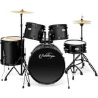 LW Essentials® Premium 5-Piece Complete Drum Set with Hardware