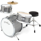 LW Essentials® Basic 3-Piece Junior Kids Drum Set with Hardware