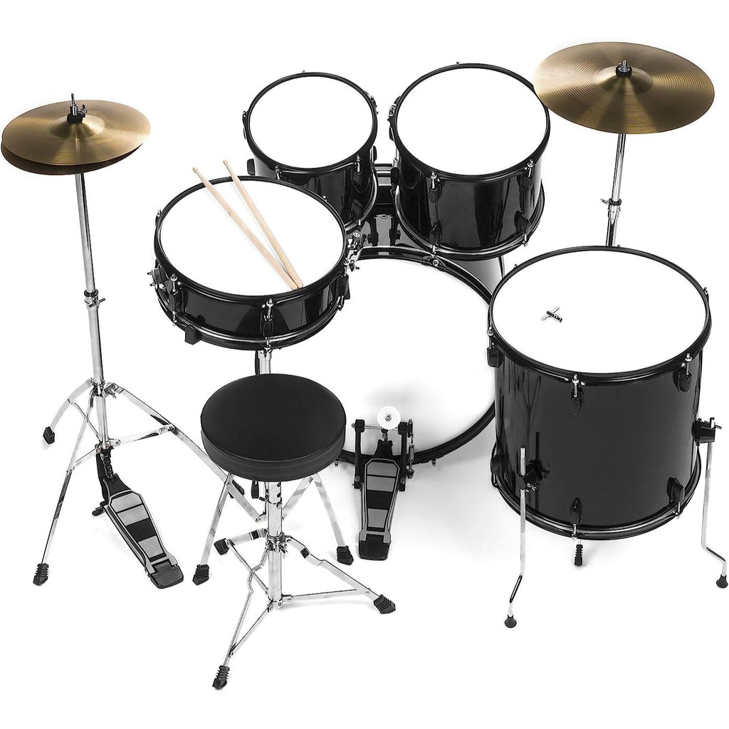 LW Essentials® Basic 5-Piece Complete Drum Set with Hardware