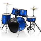 LW Essentials® Basic 5-Piece Complete Drum Set with Hardware