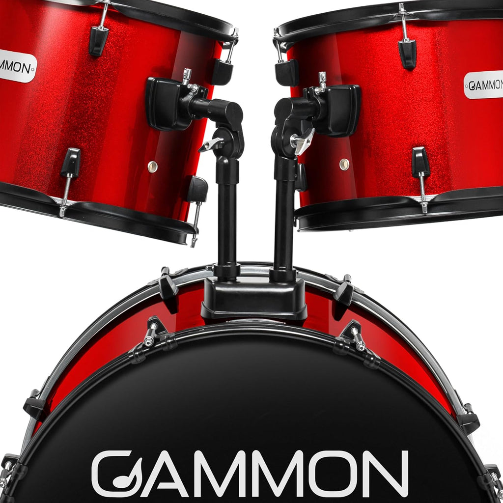 LW Essentials® Basic 5-Piece Complete Drum Set with Hardware