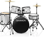LW Essentials® Basic 5-Piece Complete Drum Set with Hardware