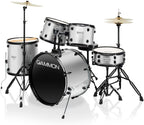 LW Essentials® Basic 5-Piece Complete Drum Set with Hardware
