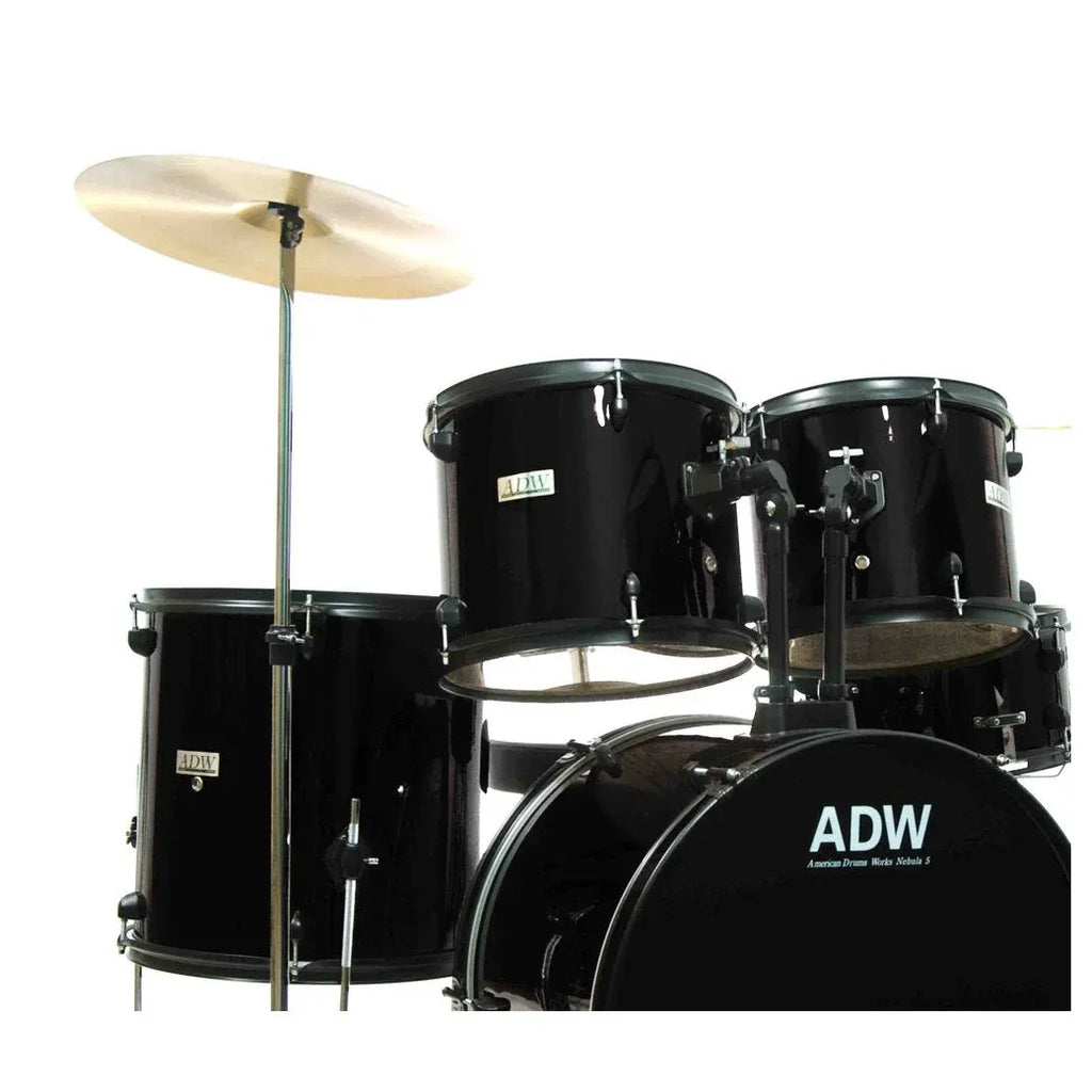 LW Essentials® Premium 5-Piece Complete Drum Set with Hardware