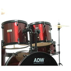 LW Essentials® Premium 5-Piece Complete Drum Set with Hardware