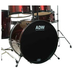 LW Essentials® Premium 5-Piece Complete Drum Set with Hardware